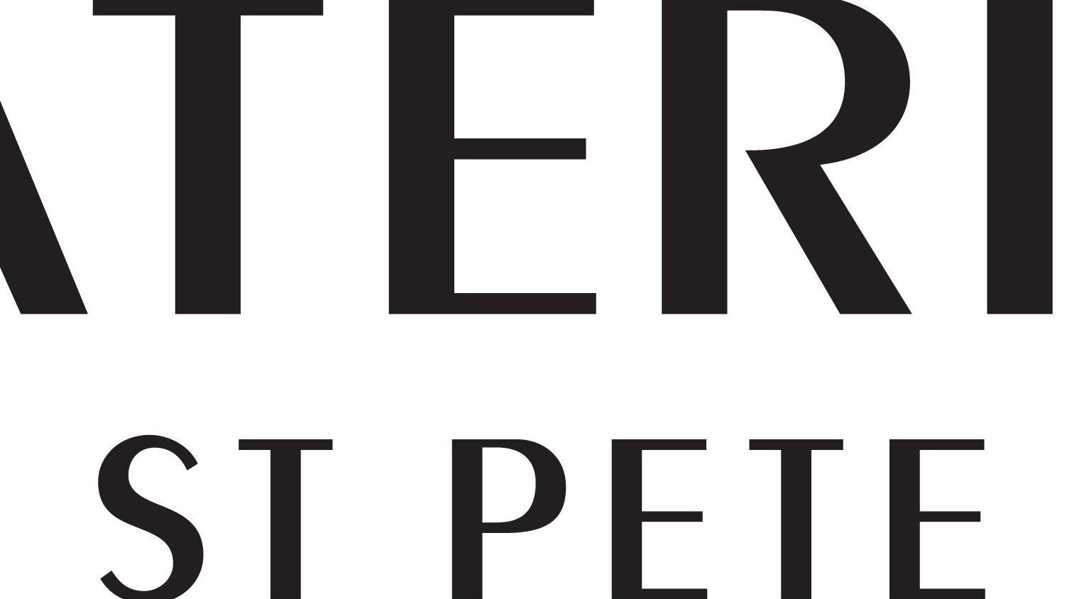 Stylish logo of MATERIAL - St Pete in St. Petersburg, Florida, US.