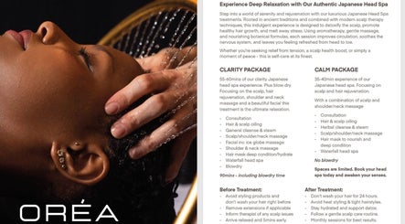 ORÉA Japanese Head Spa image 2