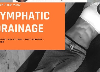 Lymphatic drainage session at Massage Therapy, South Elmsall, England, GB featuring abdominal focus.