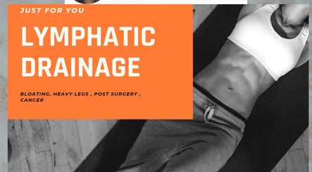 Lymphatic drainage session at Massage Therapy, South Elmsall, England, GB featuring abdominal focus.