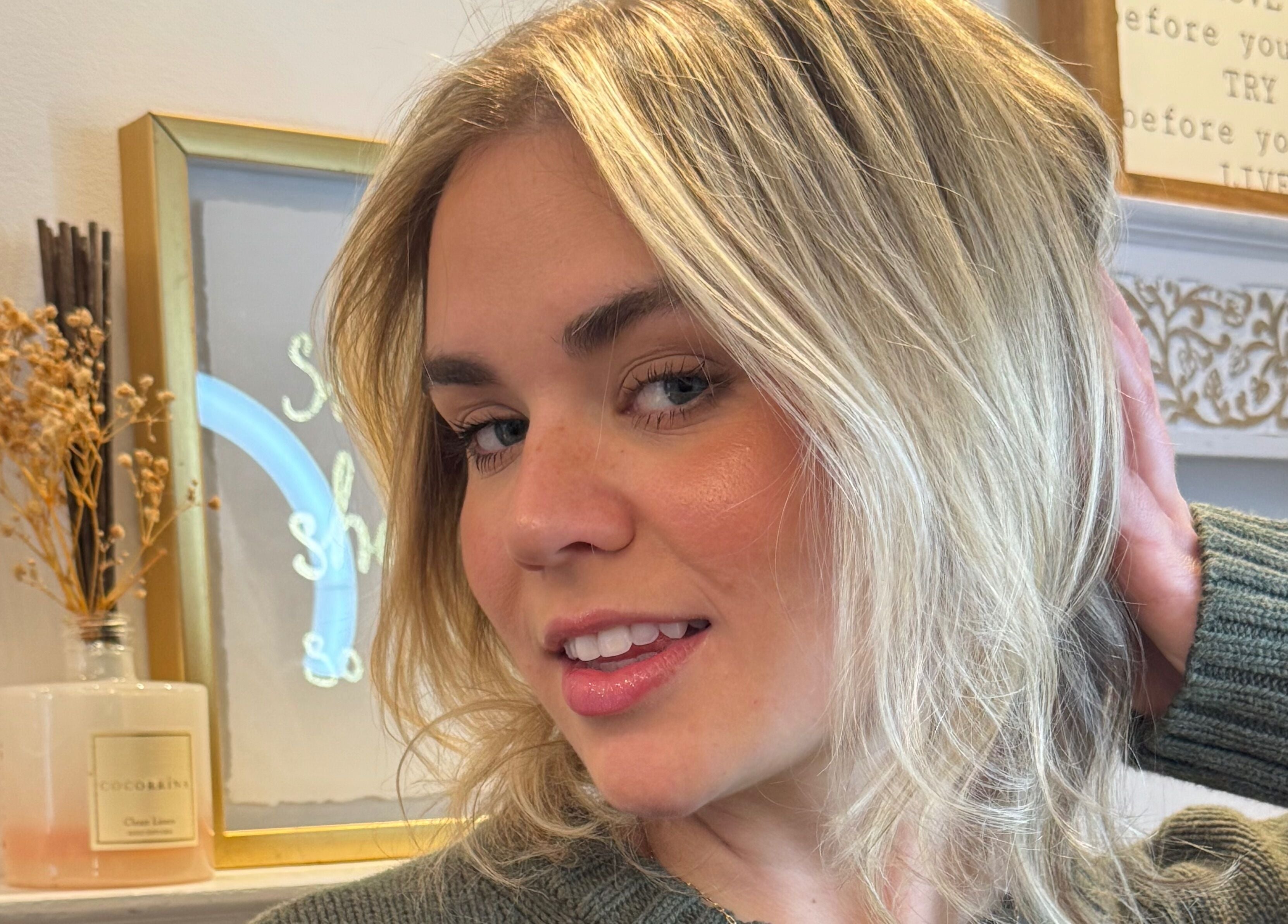 Fresh blonde hairstyle at Giulia Love Salon, New York, New York, US, showcasing modern beauty trends.