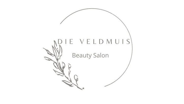 Logo of Die Veldmuis Salon in Viljoenskroon, Free State, ZA featuring a minimalist botanical design.