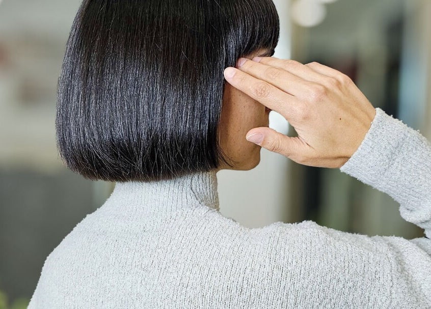 Corte de cabelo elegante em Espaço Vina Silva, Agualva-cacém, Lisboa, PT.