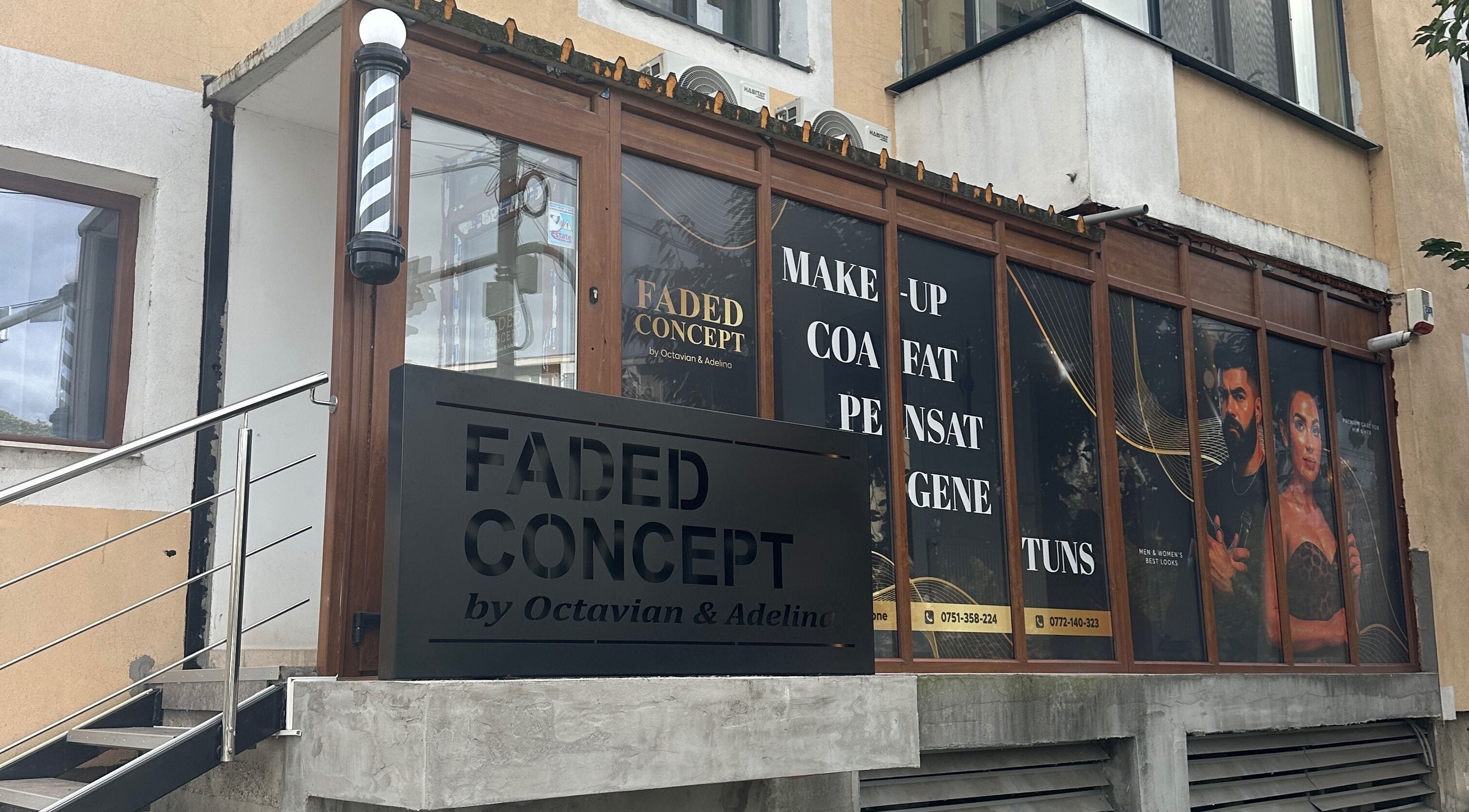 Octavian (FADED CONCEPT) fațada elegantă, Pitești, Județul Argeș, RO.