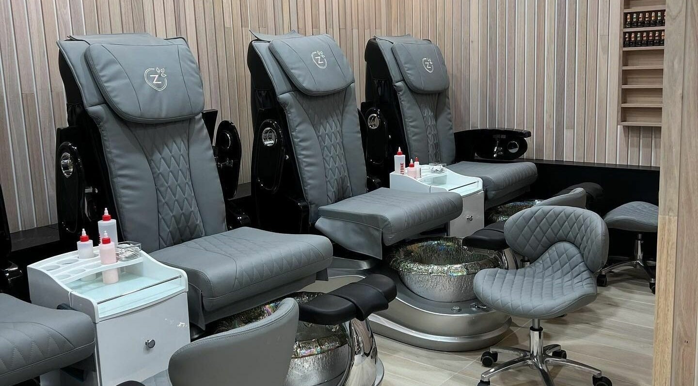 Comfortable pedicure chairs at Beauty Genesis Richmond, Richmond, Victoria, AU showcasing modern elegance.