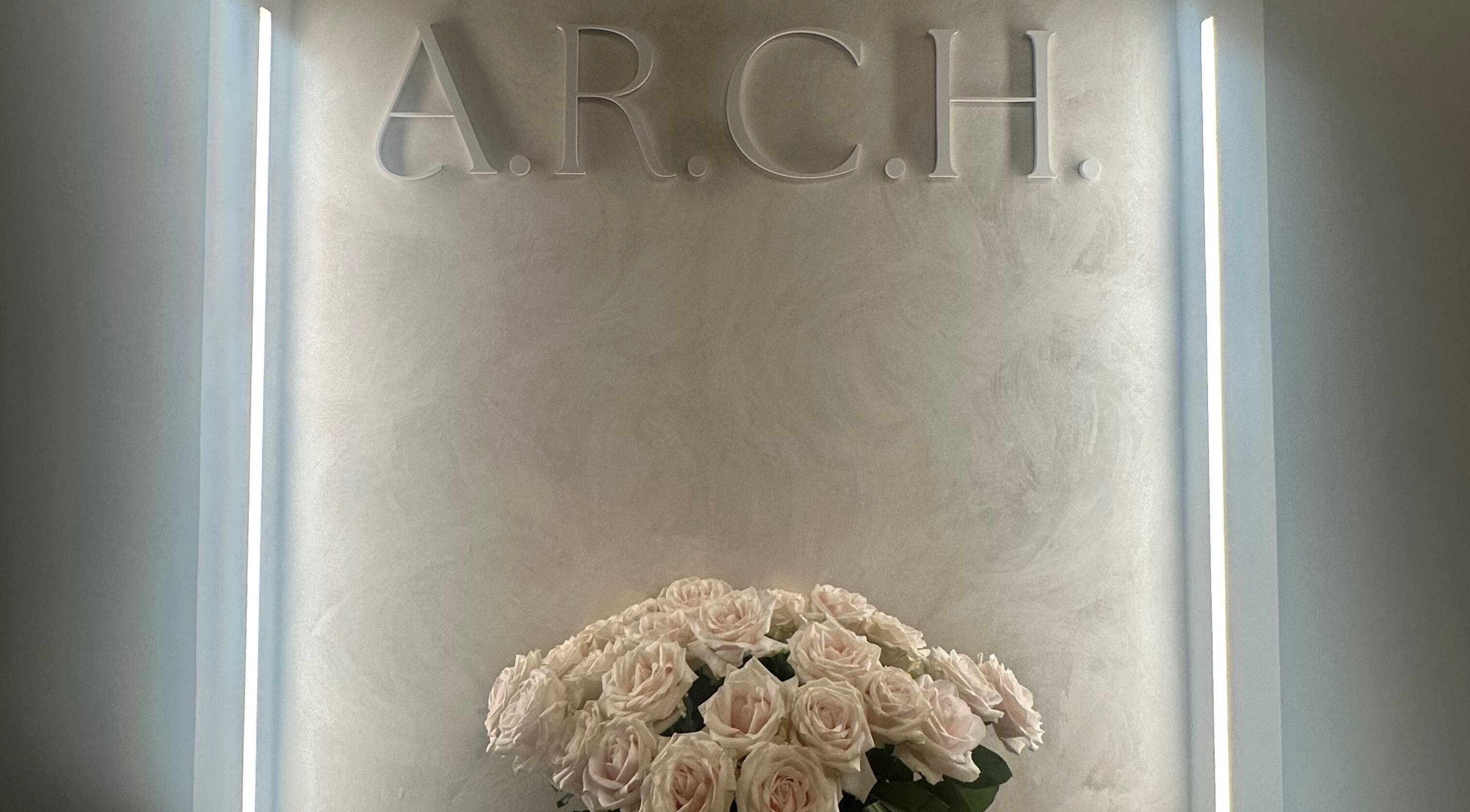 Elegant rose arrangement at A.R.C.H, Lancaster, England, GB enhancing serene ambiance.