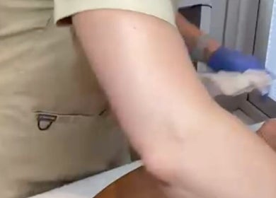 Therapist at Laser & Beauty By Gemma, Chorley, England, GB providing a relaxing wellness treatment.