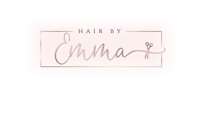 Elegant Hair by Emma logo, showcasing salon brand in Motherwell, Scotland, GB.