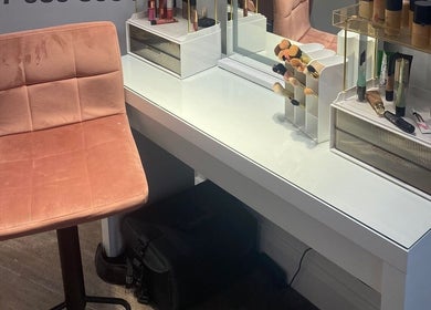 Elegant makeup station at MWM Beauty, County Mayo, County Mayo, IE.