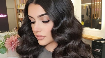 Elegant wavy hairstyle at Allure Hair and Co - By Christina, Coburg, Victoria, AU.