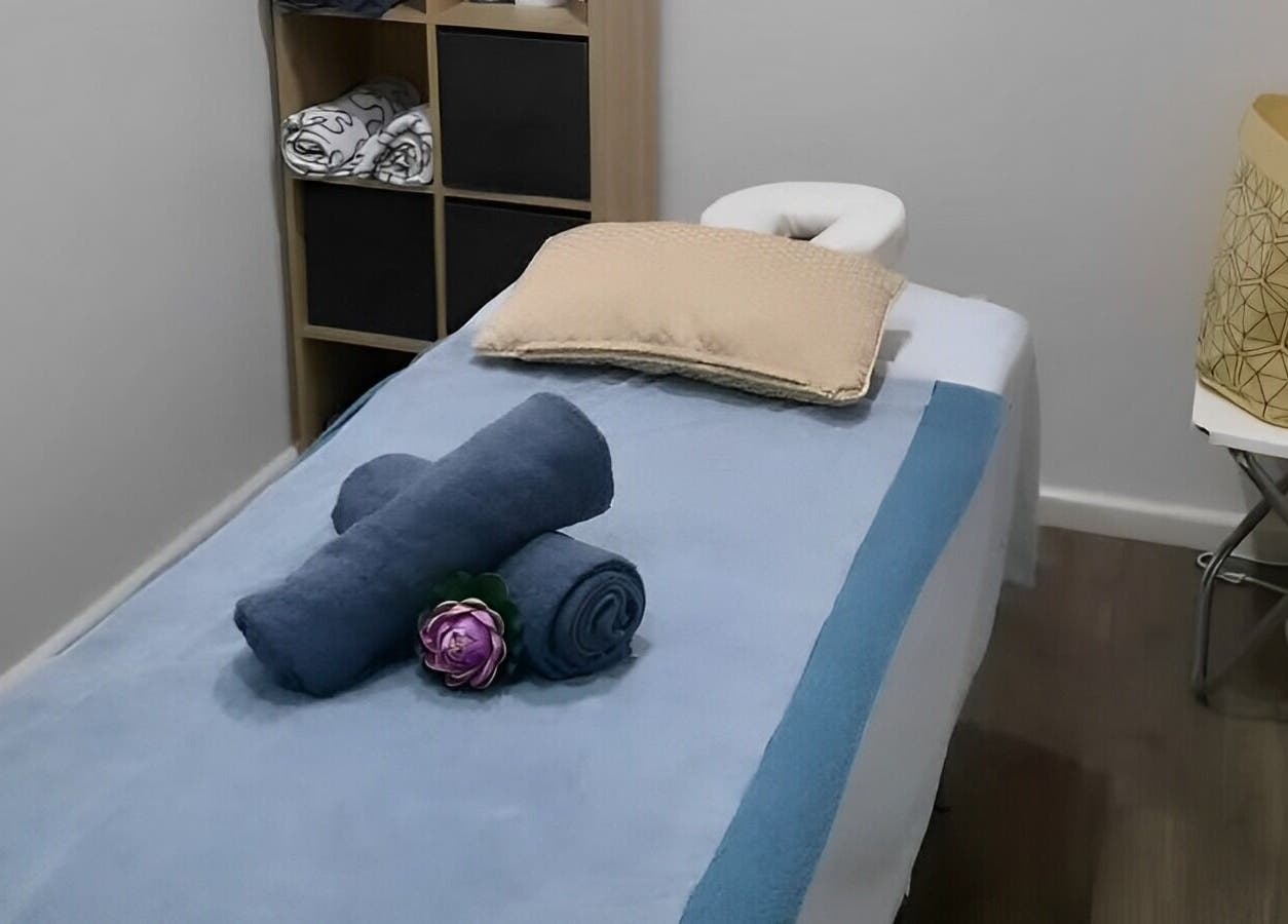 Relaxing massage table at Beauty and Laser Clinic - Dee Why, Dee Why, New South Wales, AU.