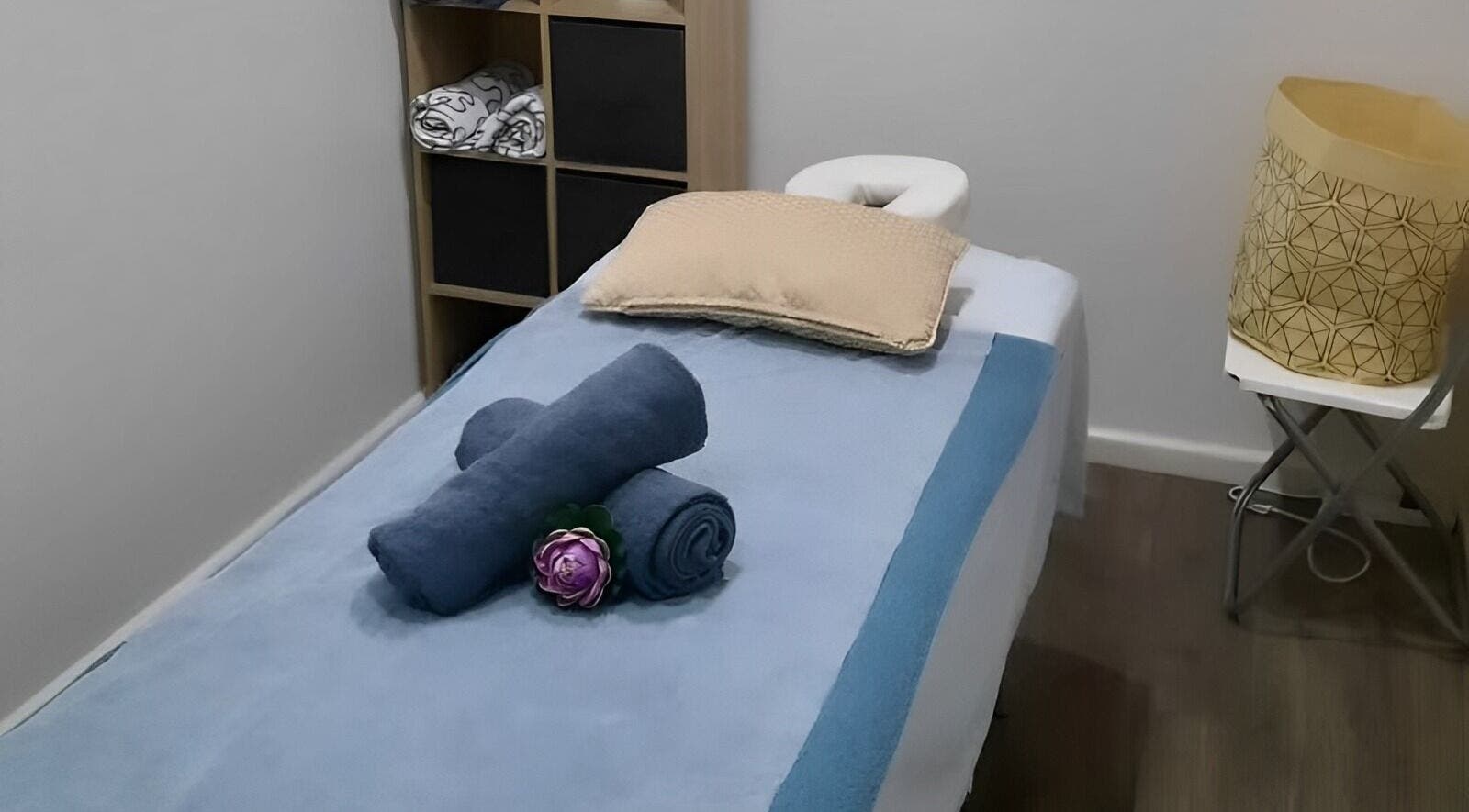 Relaxing massage table at Beauty and Laser Clinic - Dee Why, Dee Why, New South Wales, AU.