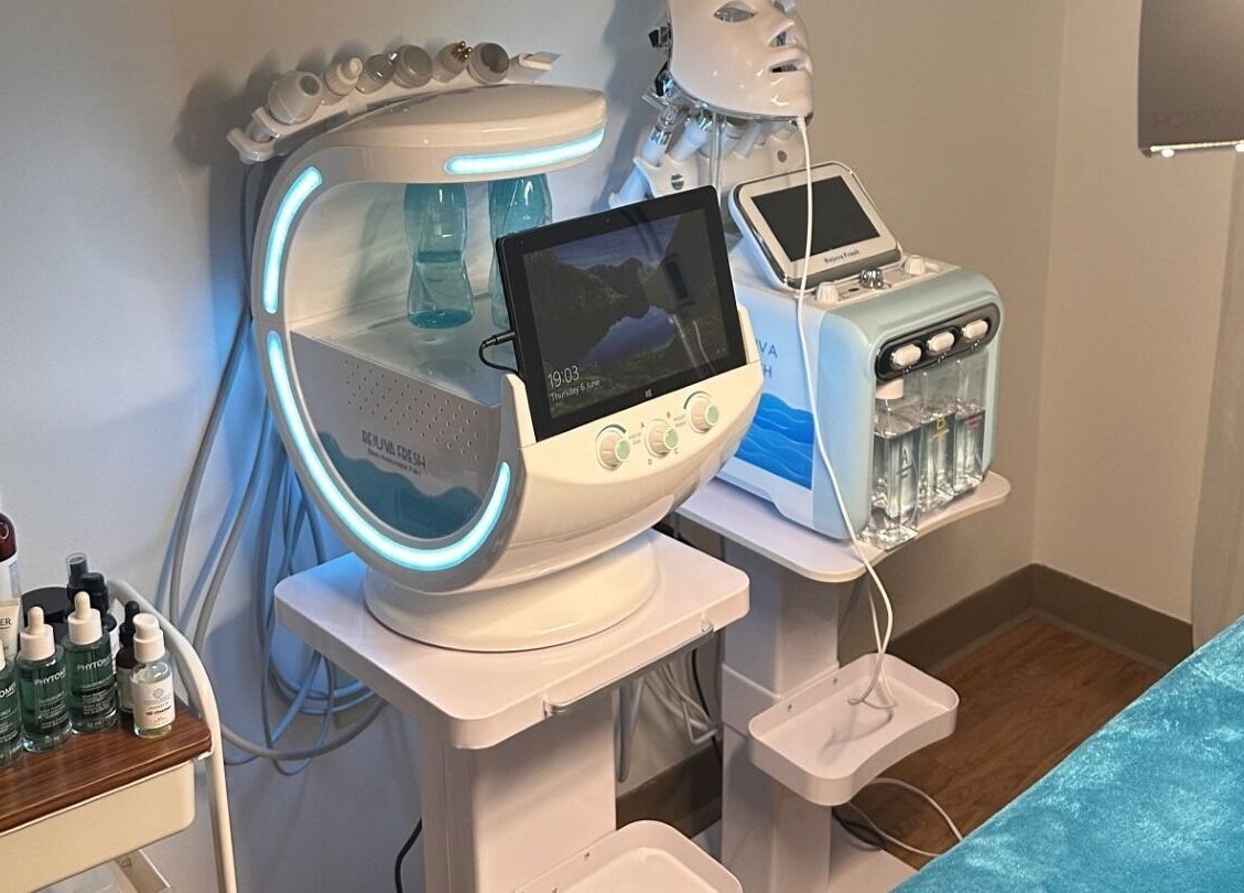 Advanced skincare equipment at Aphros Beauty, Homewood, Alabama, US for rejuvenating treatments.
