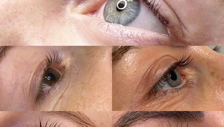 Close-up of eyelash extensions at Lovely Locks Rugby, enhancing natural beauty in Rugby, England, GB.