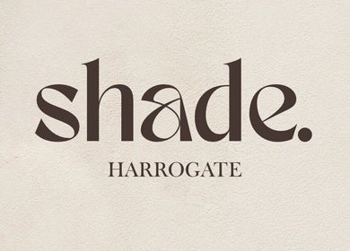 Logo of Millie @ Shade Harrogate, elegant design, Harrogate, England, GB.