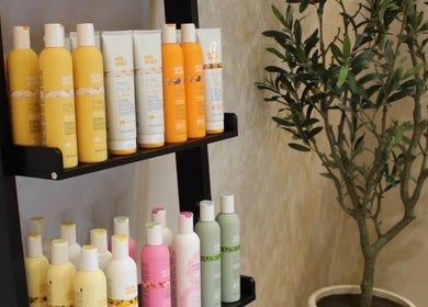 Beauty products on display at Millie @ Shade Harrogate, Harrogate, England, GB.
