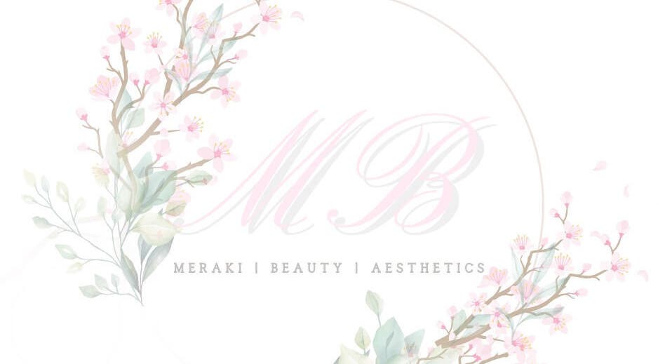 Delicate floral design at Meraki Beauty Aesthetics, High Wycombe, England, GB.