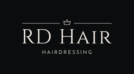 Elegant RD Hair logo showcasing distinctive hairdressing style in Ixworth, England, GB.