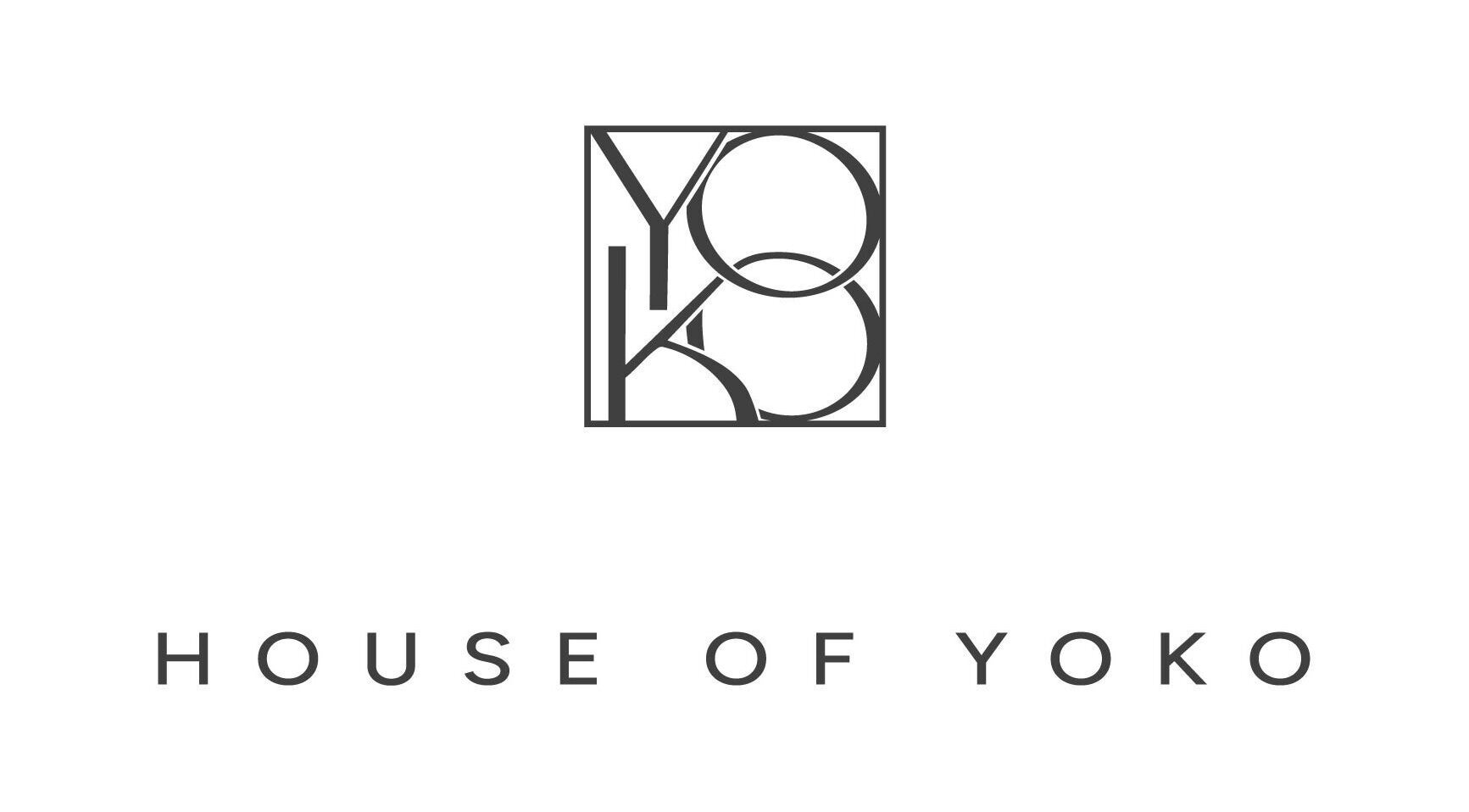 Minimalist logo of House Of Yoko in North Vancouver, British Columbia, CA.
