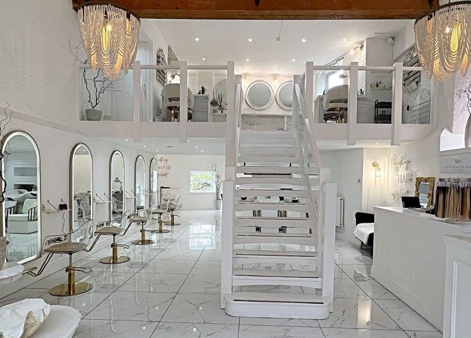 Elegant interior of Diane at Aura in Chester, England, GB showcasing modern design and luxury seating.