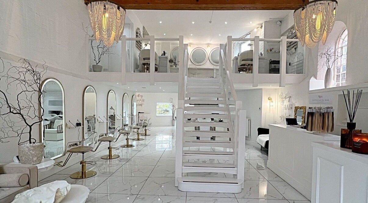 Elegant interior of Diane at Aura in Chester, England, GB showcasing modern design and luxury seating.