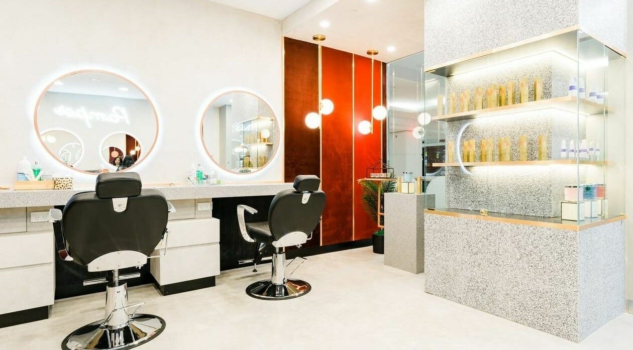 Elegant salon interior at Indian Beauty Secrets | Parramatta Level 2, Parramatta, New South Wales, AU.