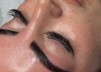 Lash and brow treatment at Swish Salon Hair And Beauty Lounge, Charfield, Wotton-Under-Edge, England, GB.