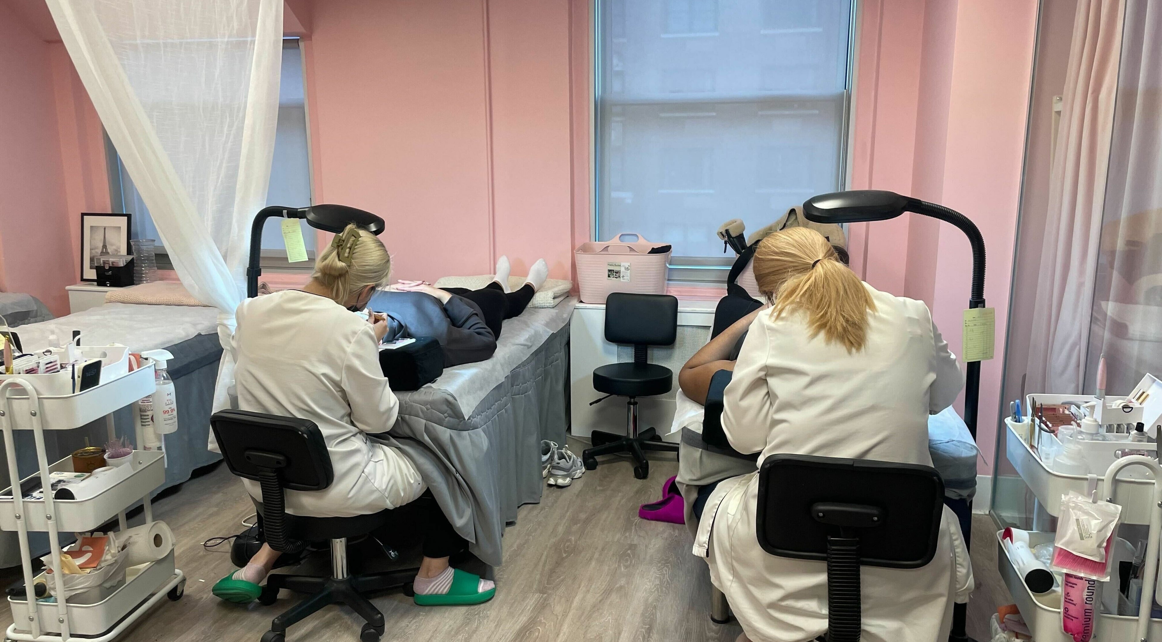 Lash Moment Studio at Manhattan offers professional lash services in a cozy setting, New York, New York, US.