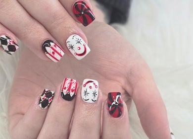Creative nail art at Chloe Studio Nail by Sophie, Garden Grove, California, US.