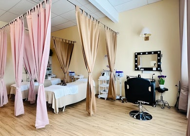 Relaxing spa interiors at Aora Spa and Wellness Jitra, located in Jitra, Kedah, MY with cozy treatment areas.