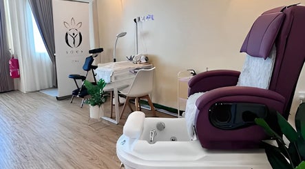 Luxurious pedicure chair and serene environment at Aora Spa and Wellness Jitra, Jitra, Kedah, MY.