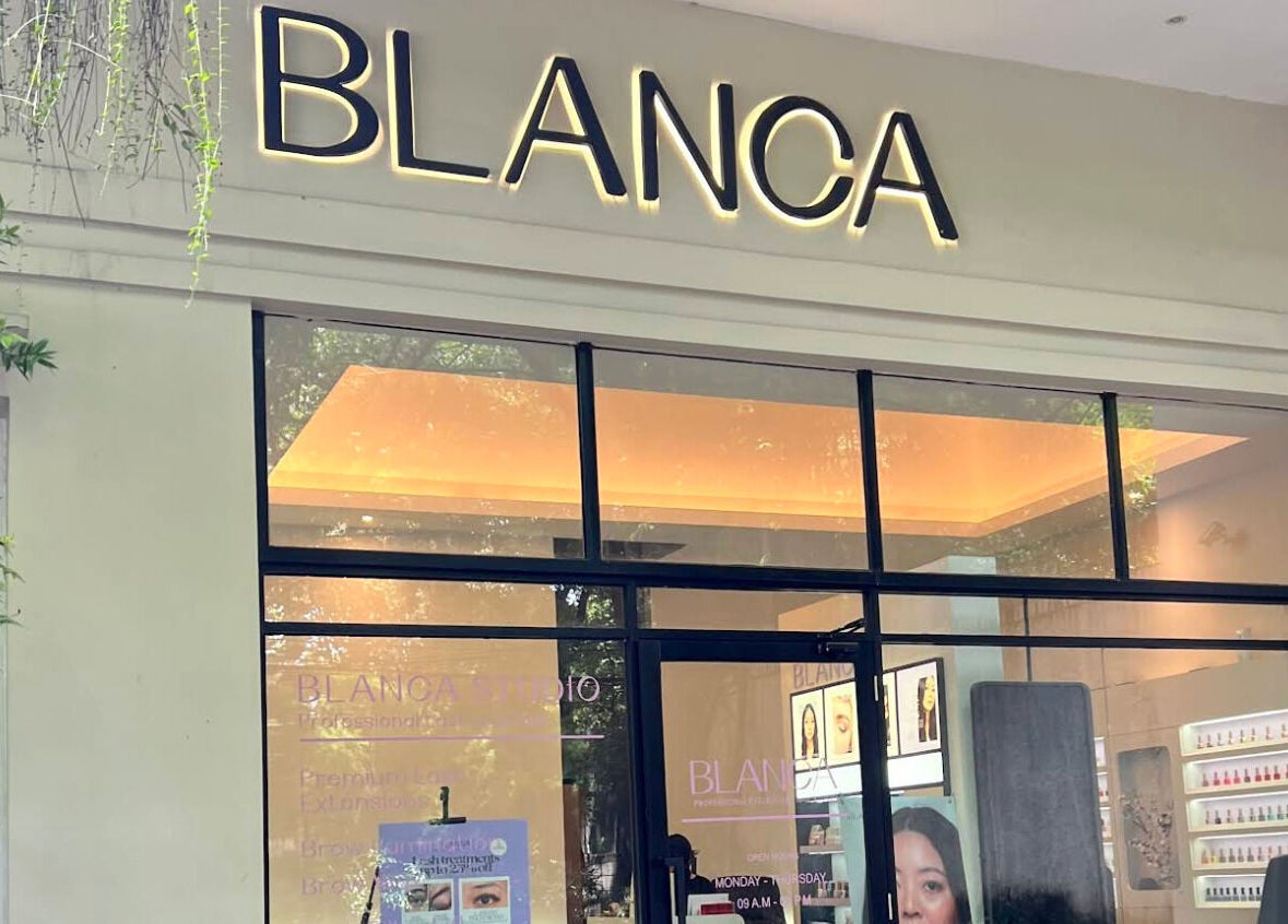 Elegant exterior of Blanca Studio Senayan located in Daerah Khusus Ibukota Jakarta, ID seen at street level.