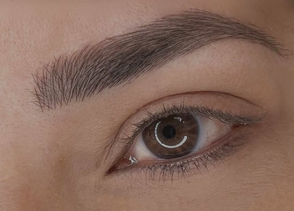 Ceja perfectamente arreglada en JaiSan Brows Academy CAGUAS, PR, en Caguas, Puerto Rico, PR.