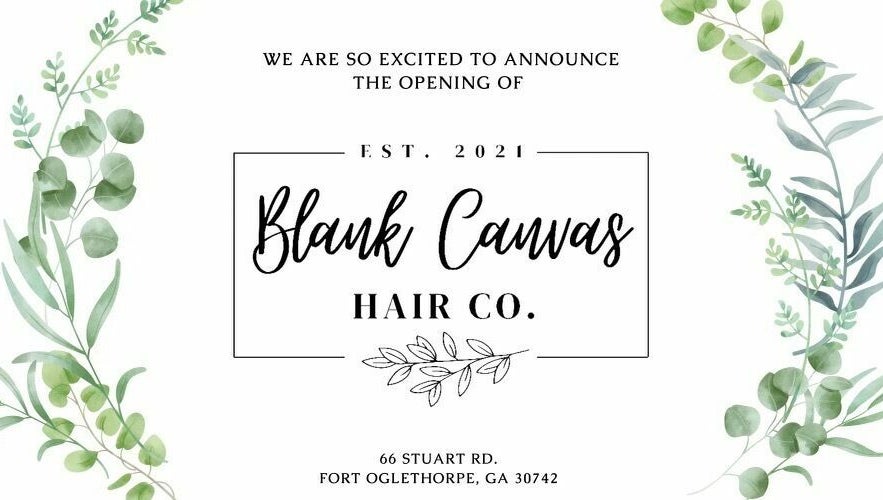 Blank Canvas Hair Co. 1paveikslėlis