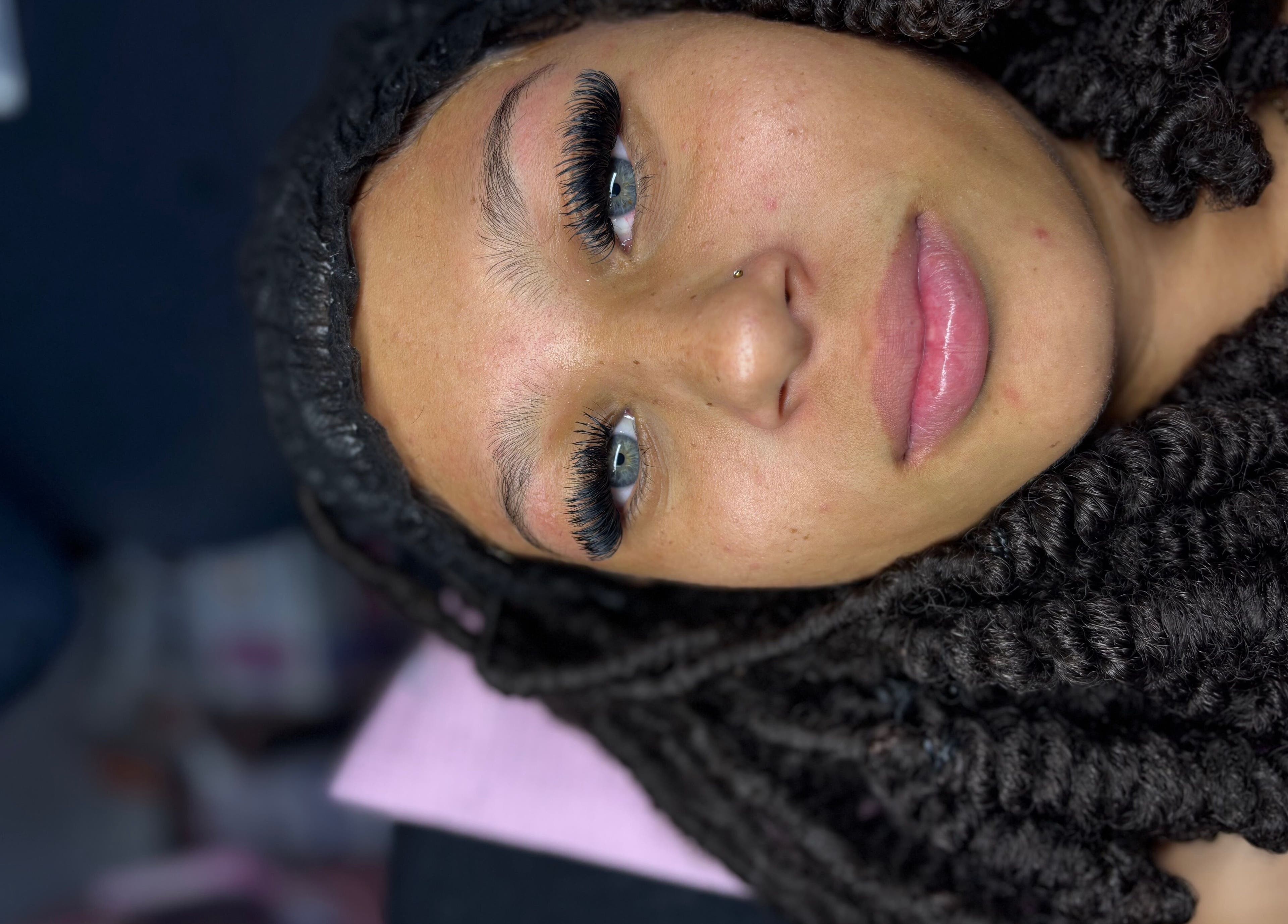 Eyelash extensions at Lashtemptation & Aesthetics, Bridgetown, Saint Michael, BB enhancing natural beauty.