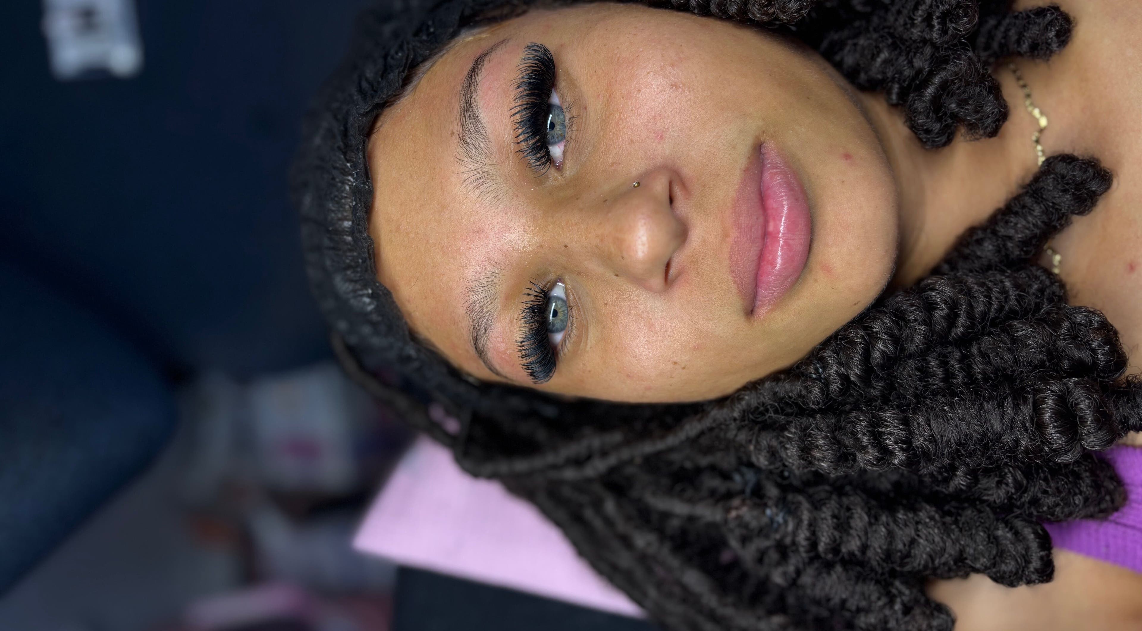 Eyelash extensions at Lashtemptation & Aesthetics, Bridgetown, Saint Michael, BB enhancing natural beauty.