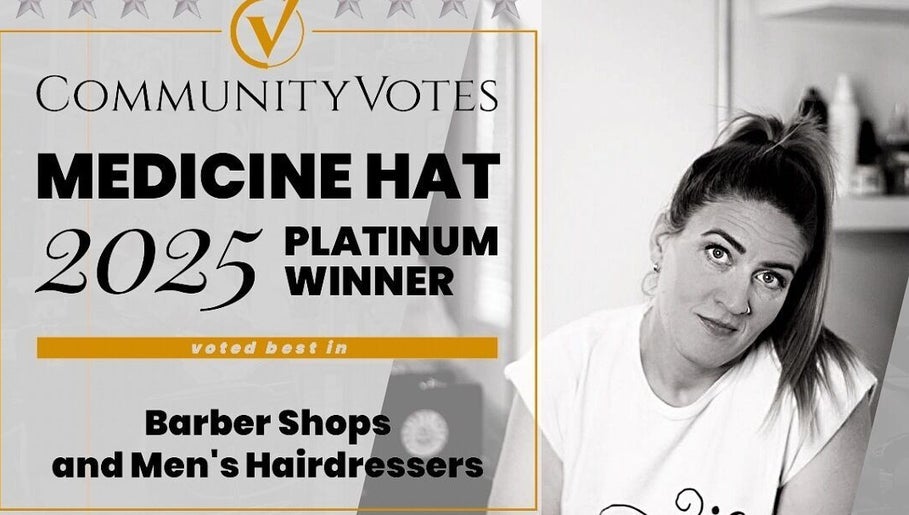 Redcliff Refinery Barbershop & Salon, Redcliff, Alberta: 2025 Medicine Hat Platinum Winner for Barber Shops.
