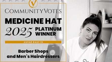Redcliff Refinery Barbershop & Salon, Redcliff, Alberta: 2025 Medicine Hat Platinum Winner for Barber Shops.