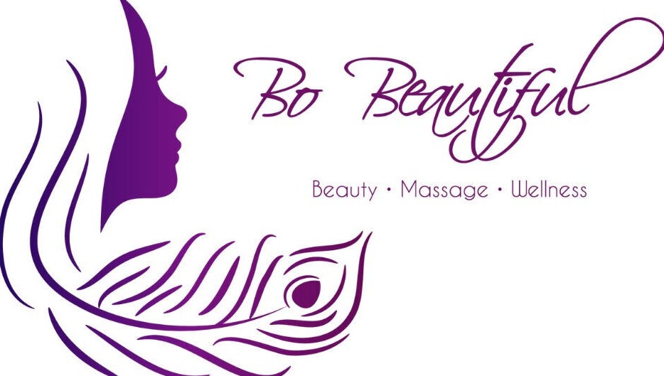 Bo Beautiful logo with elegant profile and artistic design in Perth, Western Australia, AU.