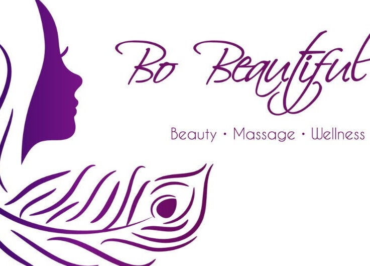 Bo Beautiful logo with elegant profile and artistic design in Perth, Western Australia, AU.