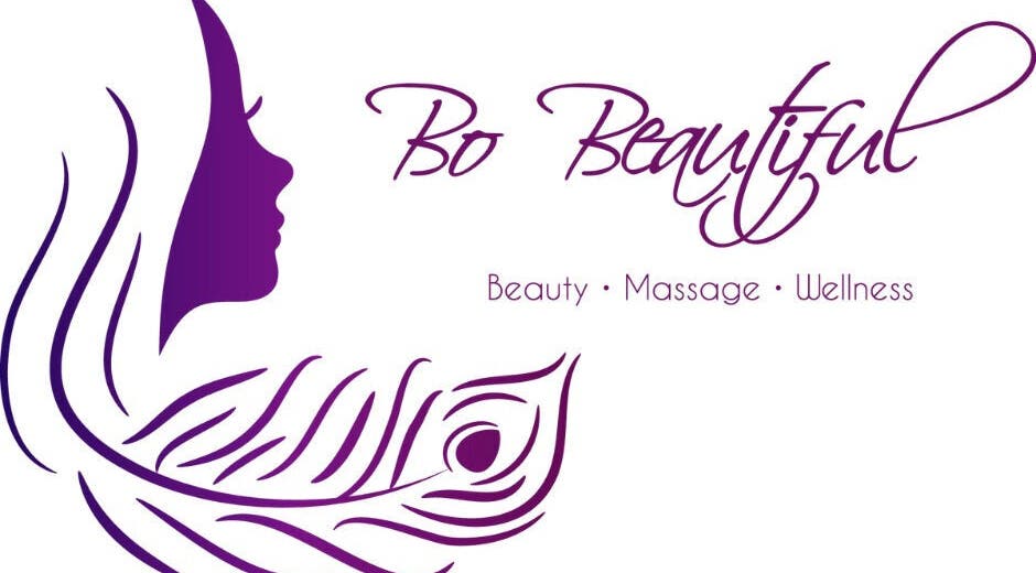 Bo Beautiful logo with elegant profile and artistic design in Perth, Western Australia, AU.