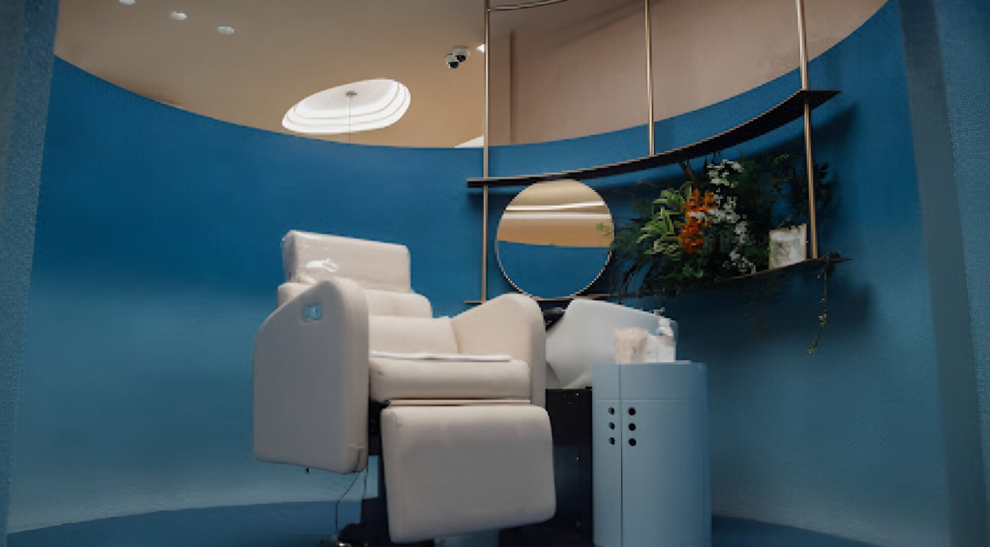 Elegant salon chair at 176 Avenue at KLGCC in Kuala Lumpur, Wilayah Persekutuan Kuala Lumpur, MY.