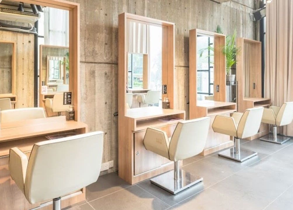 Modern salon chairs at 176 Avenue at Bangsar, Kuala Lumpur, Wilayah Persekutuan Kuala Lumpur, MY.
