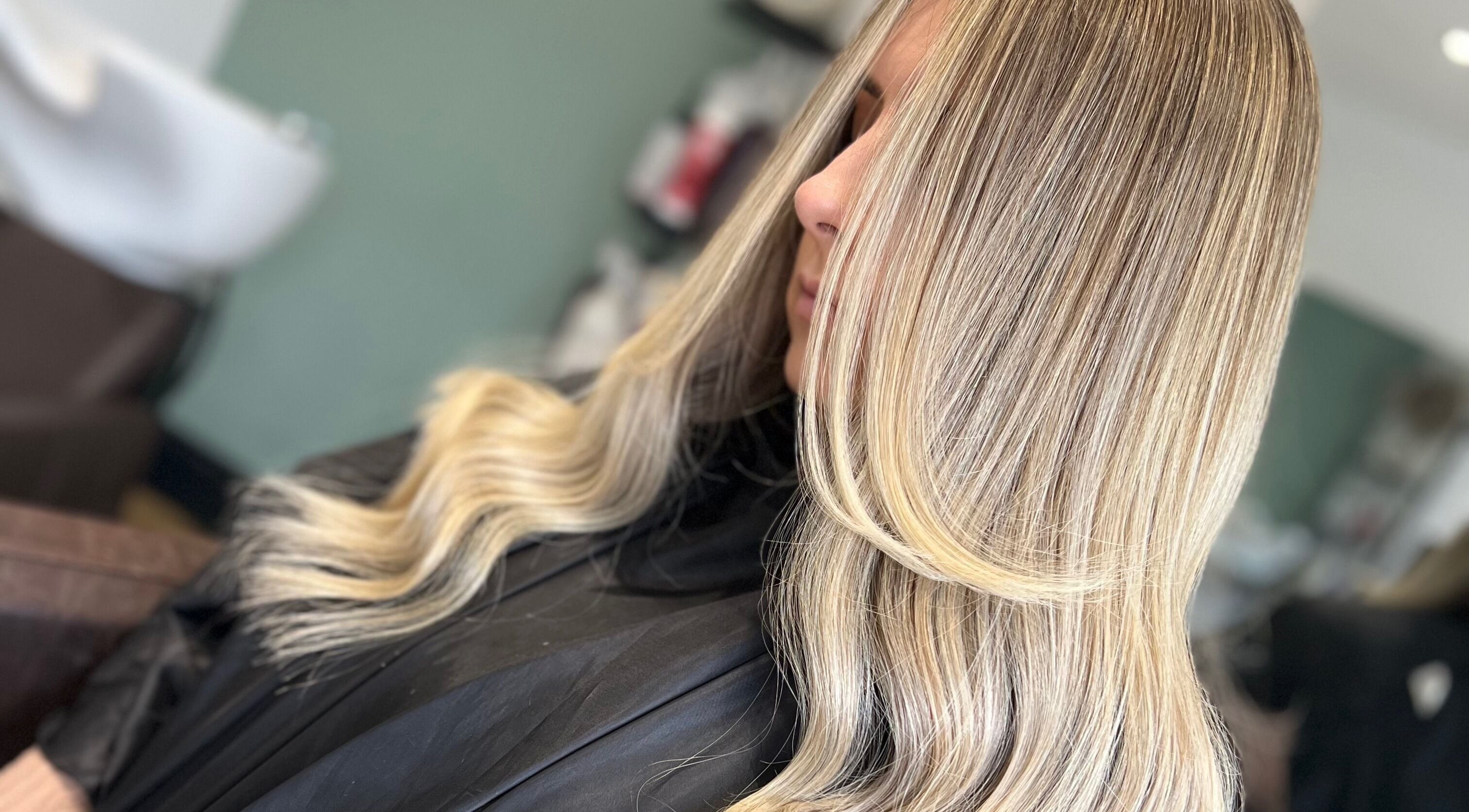 Elegant blonde highlights at Danielle Farlow Hairdressing, Bolton, England, GB, showcasing expert styling.