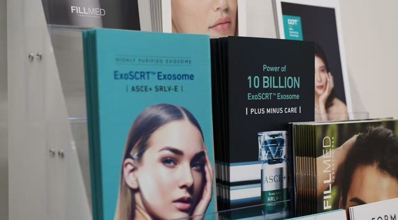 Brochure display at Belleza Cosmetic Clinic Norwest, Baulkham Hills, New South Wales, AU, showcasing beauty treatments.