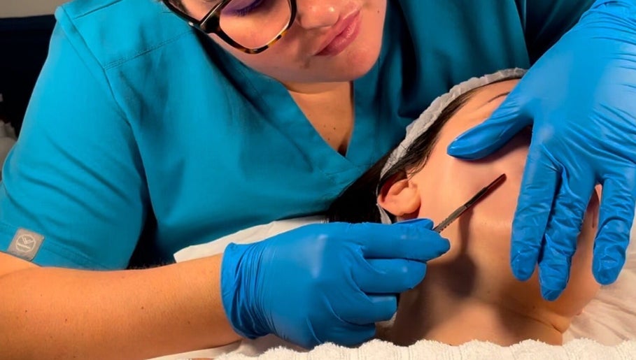Dermaplaning at Emily Nagle Skin, Wallasey, England, GB, for a radiant complexion.