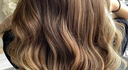 Beautiful wavy hair styled at The Hair Cabin, Cambridge, England, GB. Perfect for a radiant look.