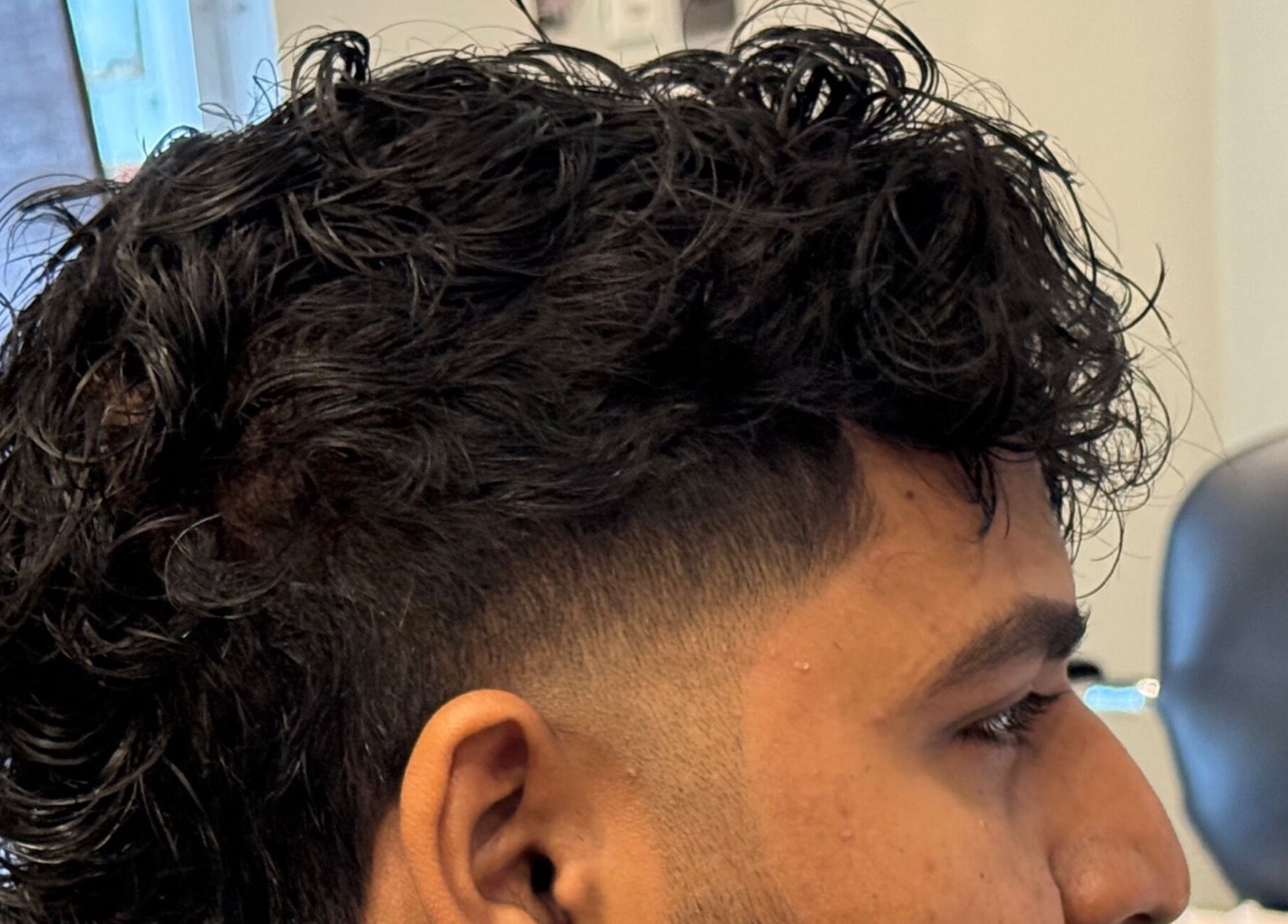 Stylish fade haircut at Bebert’s Cuts, San Fernando, San Fernando City Corporation, TT.