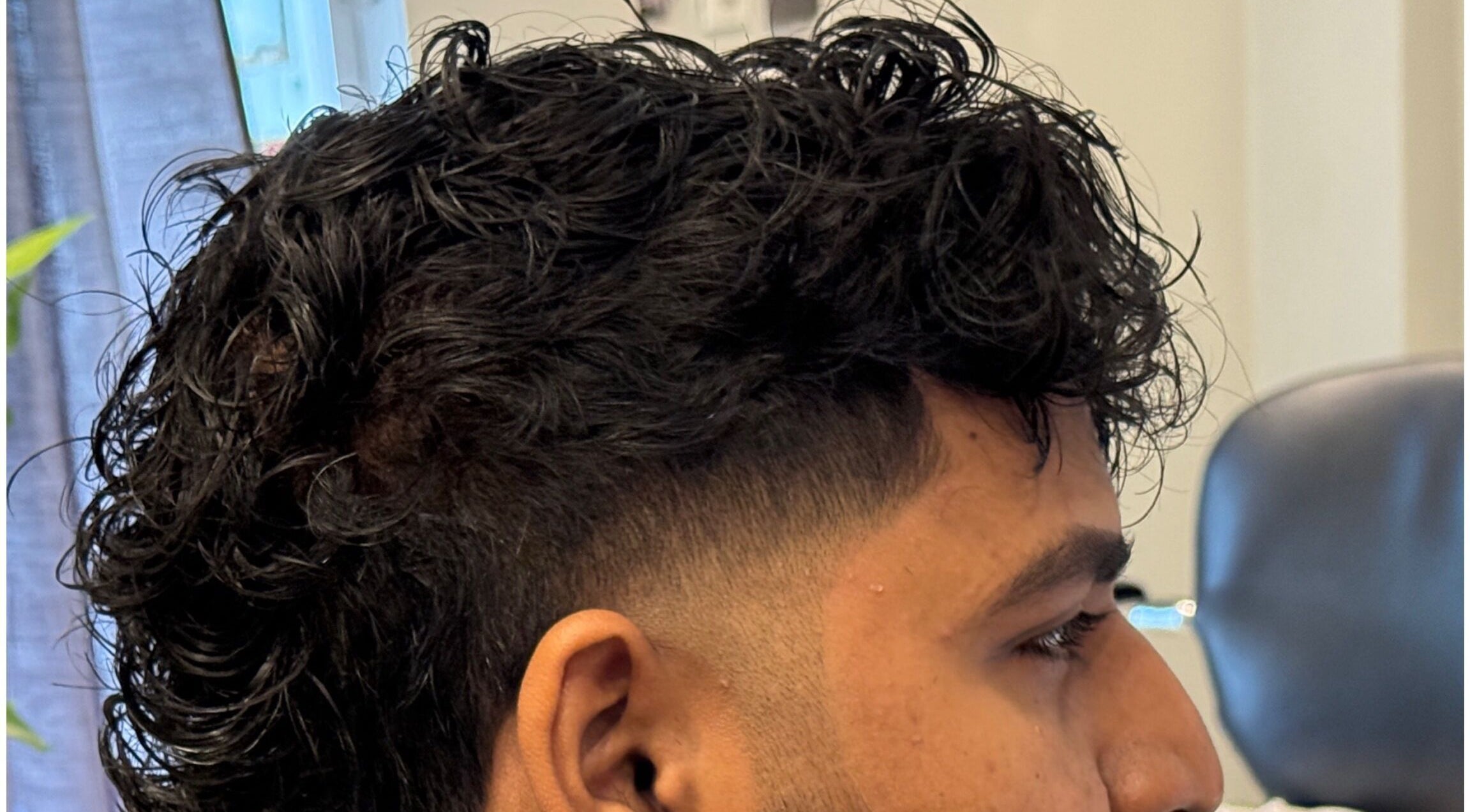 Stylish fade haircut at Bebert’s Cuts, San Fernando, San Fernando City Corporation, TT.