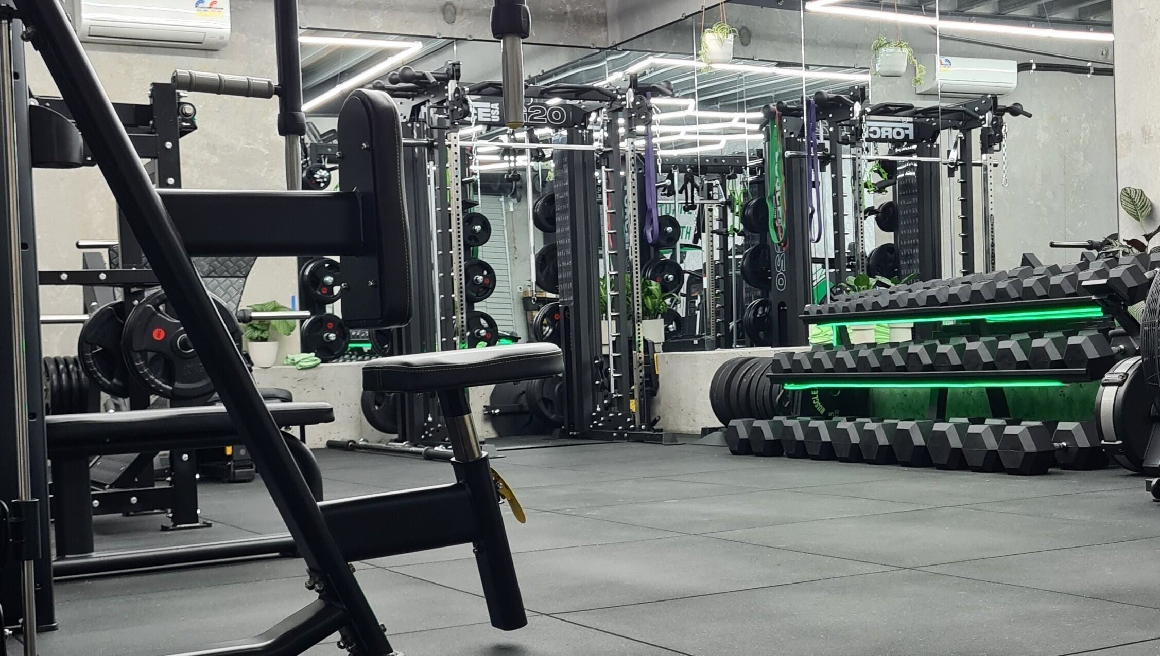 State-of-the-art gym equipment at Natural Strength, Peakhurst, New South Wales, AU, ideal for a fitness journey.